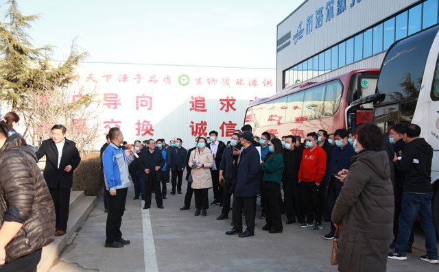 “對標先進學驚艷，觀摩交流促提升”活動，百強工業(yè)企業(yè)負責人到布洛爾公司視察