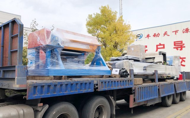 UC4015型開卷校平光纖激光切割機即將發(fā)往客戶現(xiàn)場